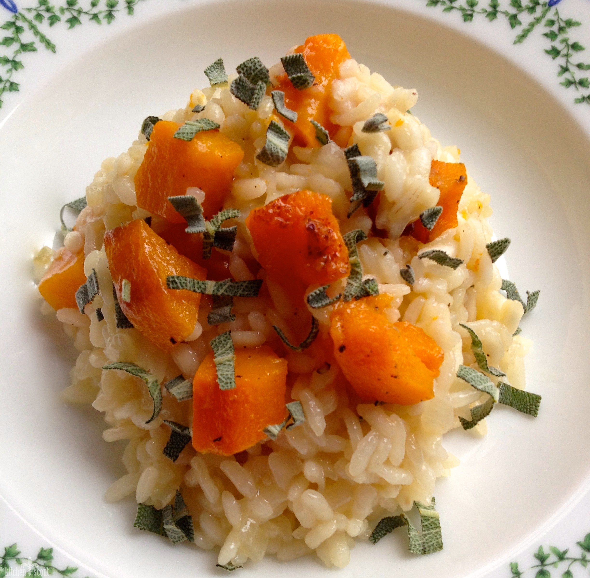 Butternut Squash Risotto | The Kitchen Scout