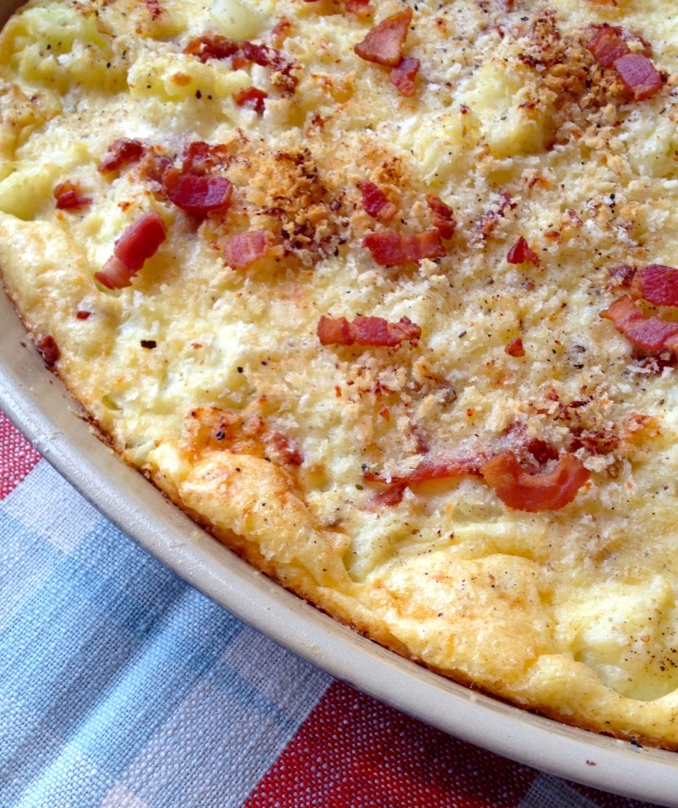 CauliflowerBacon Gratin The Kitchen Scout