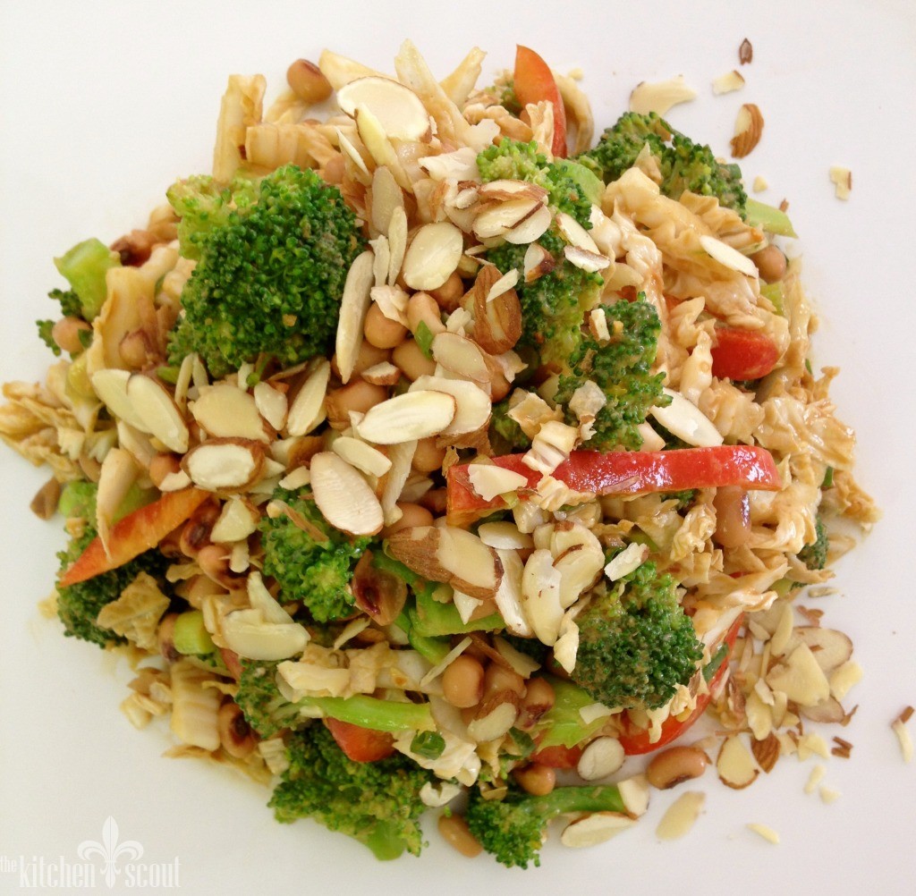 Broccoli Salad with Peanut Sauce The Kitchen Scout