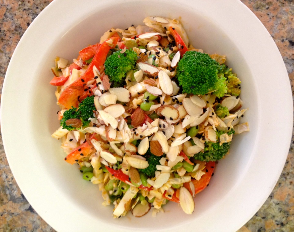 Broccoli Salad with Peanut Sauce The Kitchen Scout