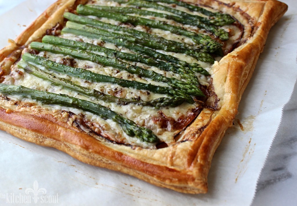 Asparagus, Ham and Gruyere Tart The Kitchen Scout
