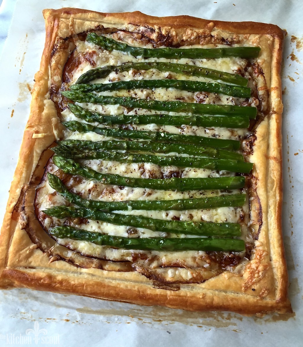 Asparagus, Ham and Gruyere Tart The Kitchen Scout