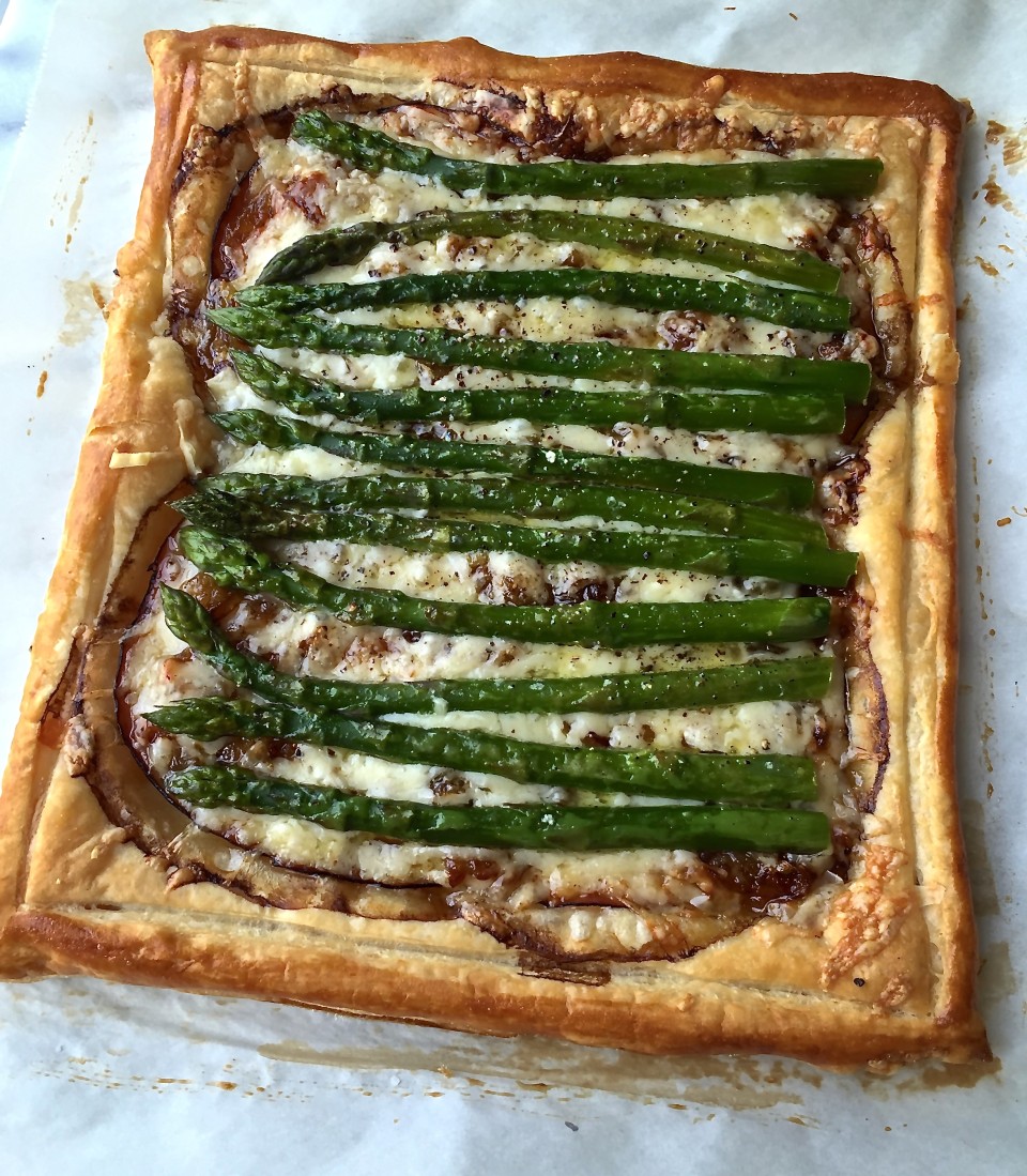 Asparagus, Ham and Gruyere Tart The Kitchen Scout