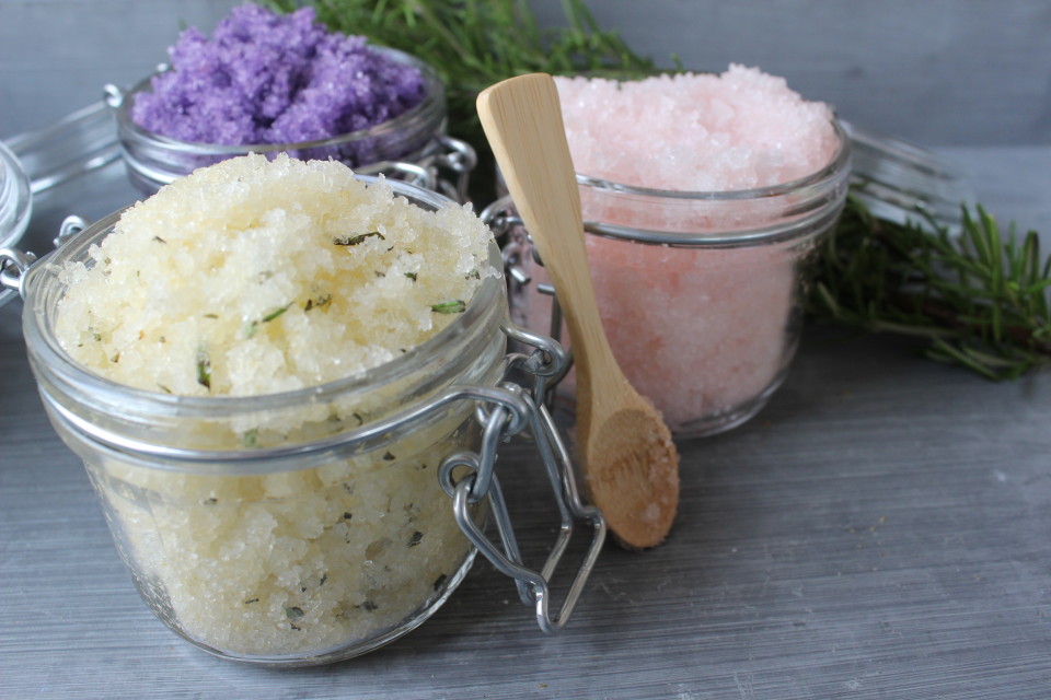 Homemade Salt Scrubs The Kitchen Scout
