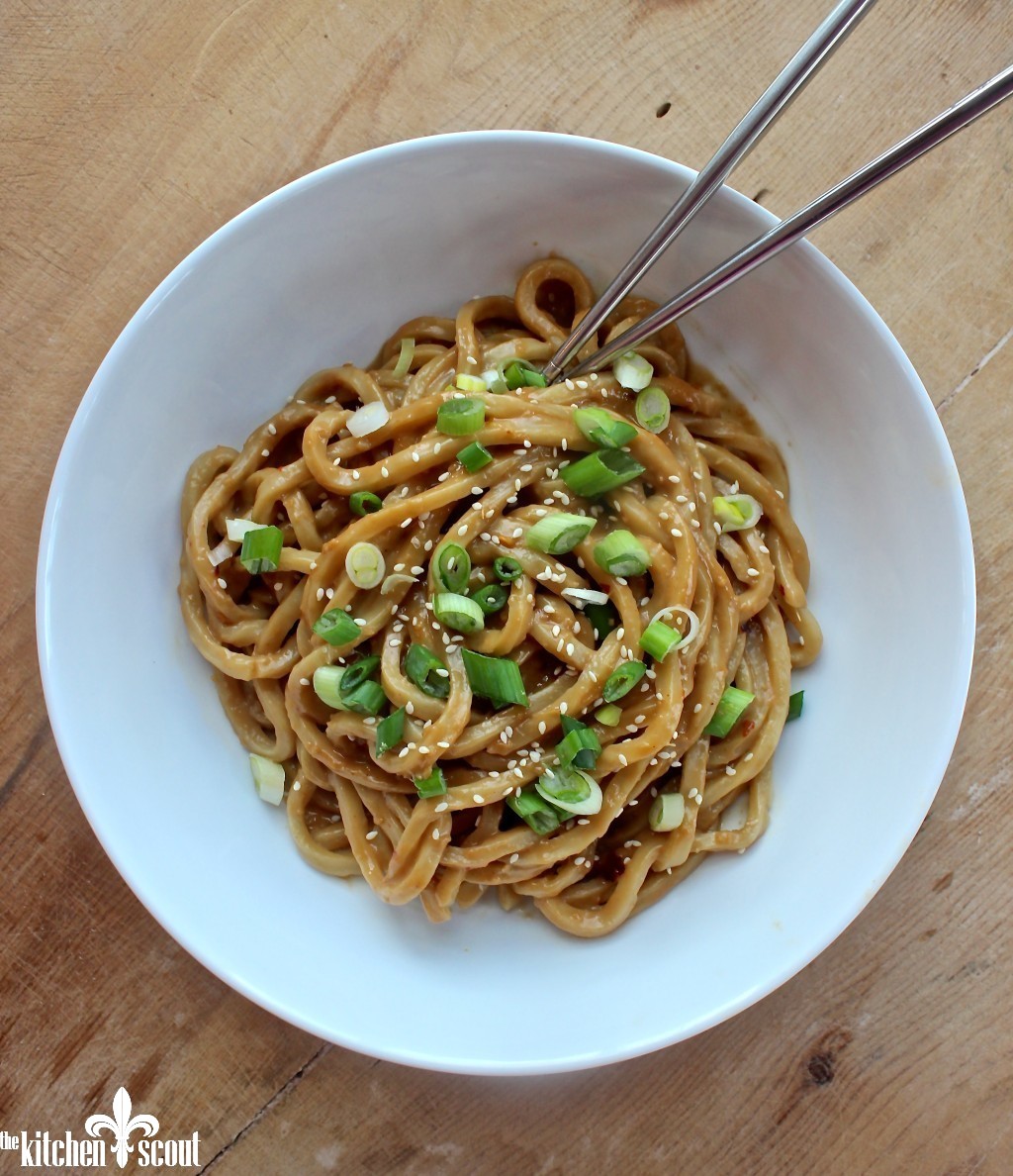 Spicy Sesame Noodles The Kitchen Scout