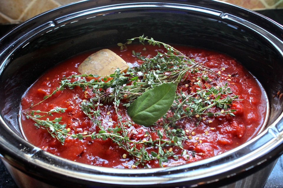 Slow Cooker Turkey Ragu with Penne The Kitchen Scout