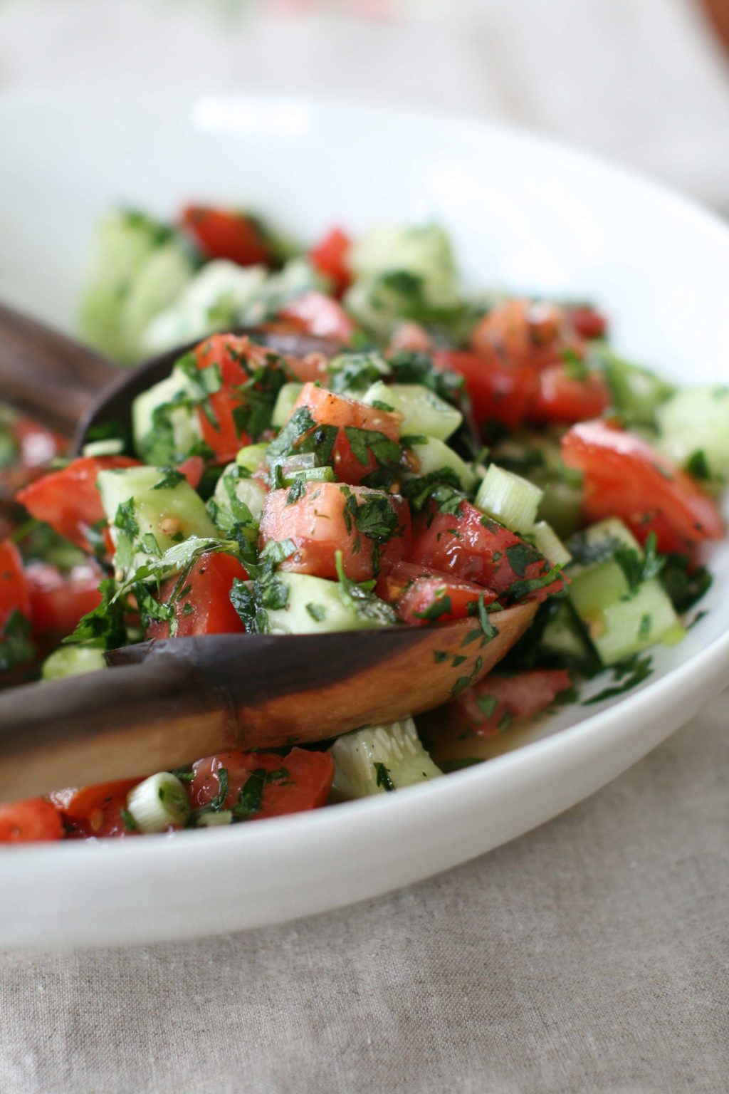 Armenian Cucumber & Tomato Salad The Kitchen Scout