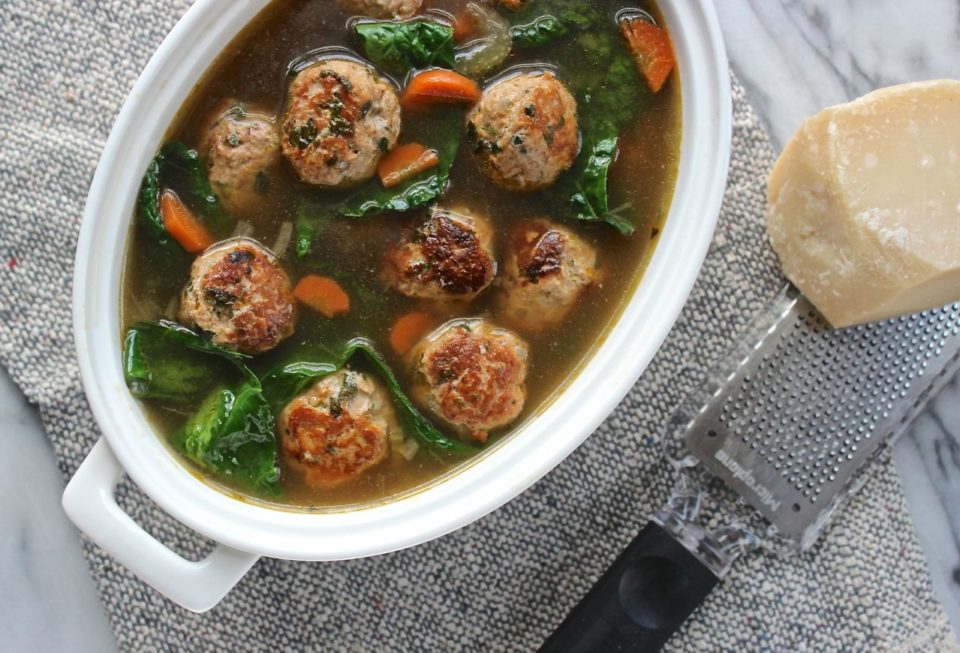 Turkey Meatball & Kale Soup The Kitchen Scout