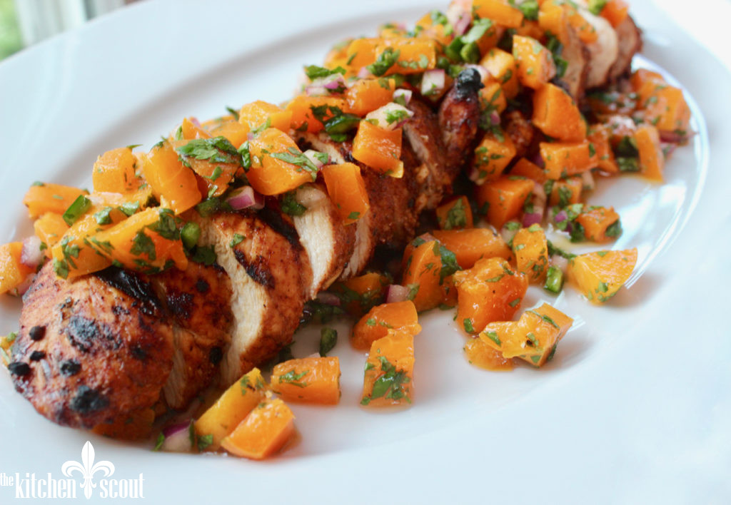 Grilled Turkey Tenderloins with Apricot Salsa The Kitchen Scout
