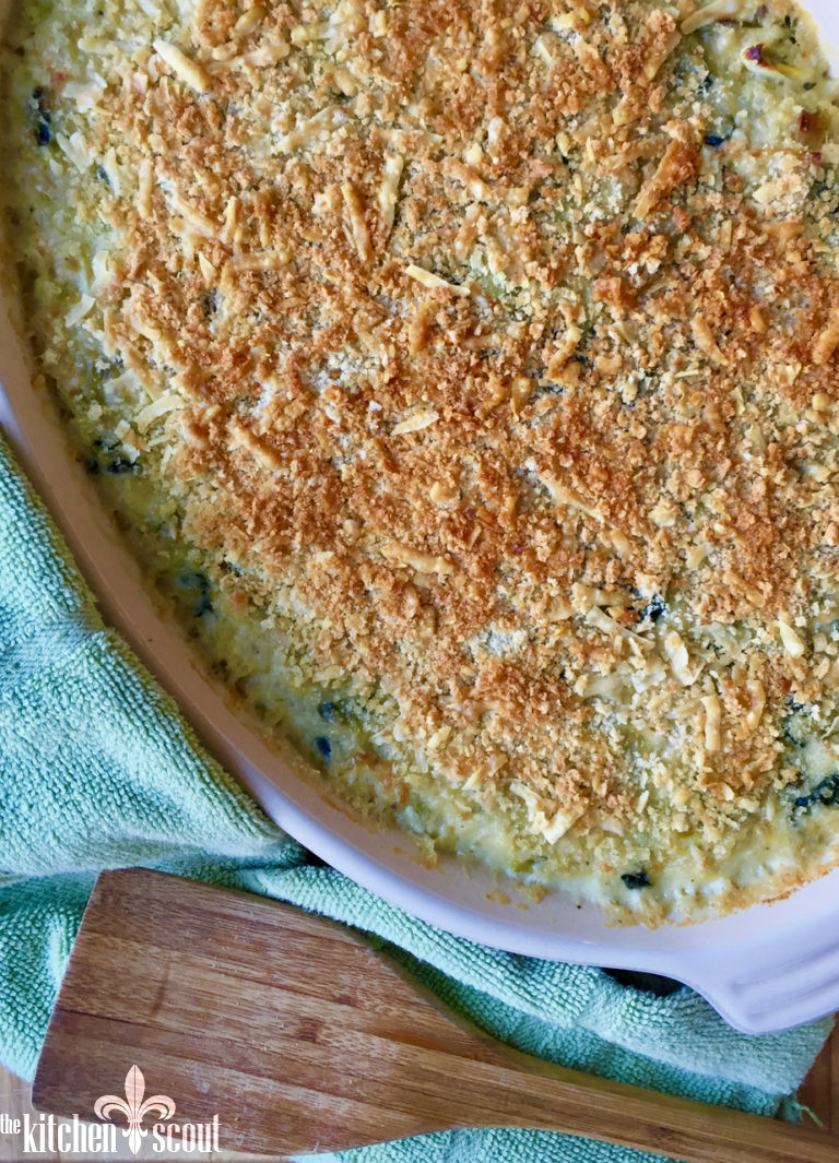 Quinoa, Spinach & Artichoke Casserole The Kitchen Scout