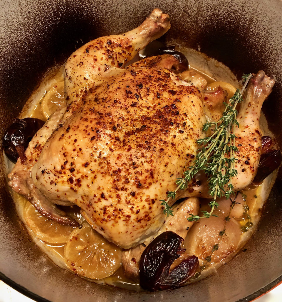 Alison Roman’s OnePot Chicken with Dates and Caramelized Lemon The