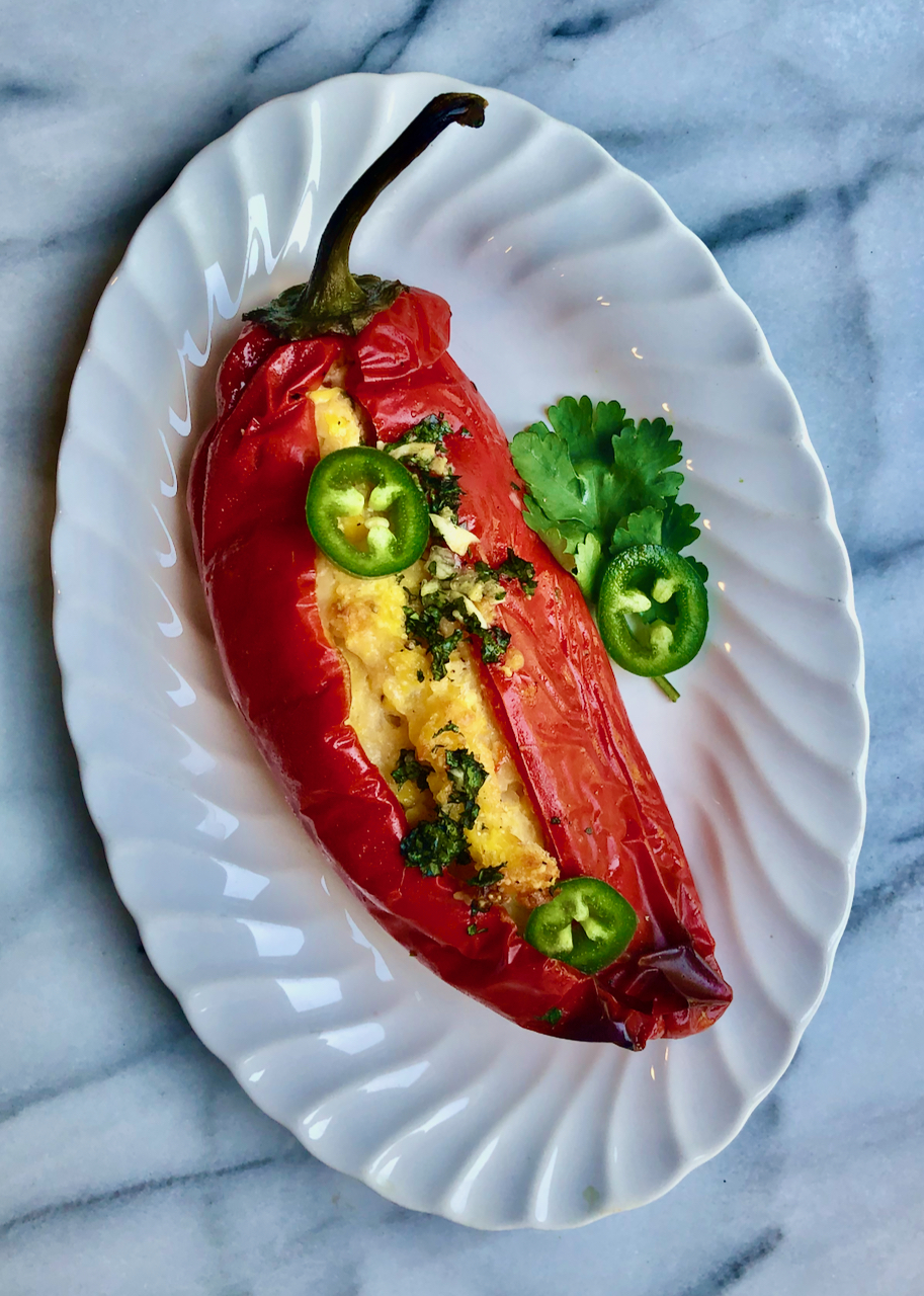 Ottolenghi’s Creamed Corn Stuffed Peppers The Kitchen Scout